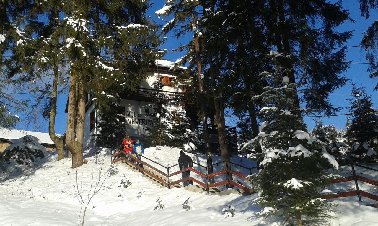 Vila Veverita Hotell Borsec Exteriör bild